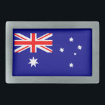 Patriottische Australische vlag Gesp<br><div class="desc">De nationale vlag van Australië.</div>