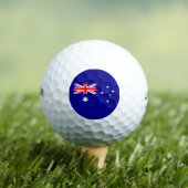 Patriottische Australische vlag Golfballen (Insitu Shirt)