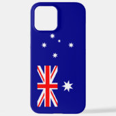 Patriottische Australische vlag iPhone Hoesje (Achterkant)