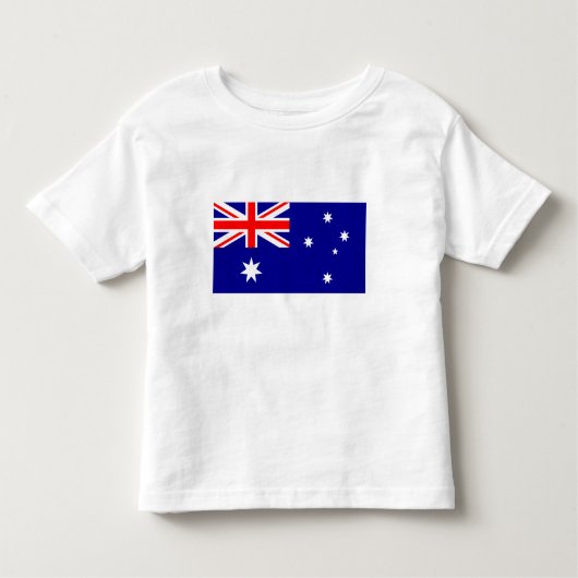 Patriottische Australische vlag Kinder Shirts (Voorkant)
