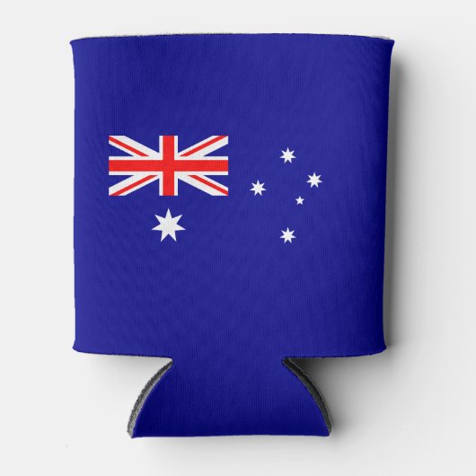 Patriottische Australische vlag Koelbox Blikjeskoeler (Voorkant)