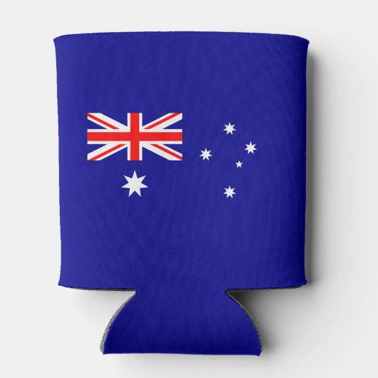 Patriottische Australische vlag Koelbox Blikjeskoeler (Achterkant)