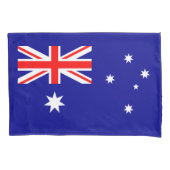 Patriottische Australische vlag Kussensloop (Voorkant)