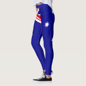 Patriottische Australische vlag Leggings (Links)