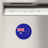 Patriottische Australische vlag Magnet (Insitu (Vaatwasser))