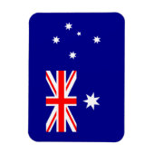 Patriottische Australische vlag Magnet Magneet (Verticaal)