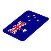 Patriottische Australische vlag Magnet Magneet (Linkerzijde)