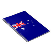 Patriottische Australische vlag Notitieboek (Rechterzijde)