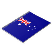 Patriottische Australische vlag Notitieboek (Linkerzijde)