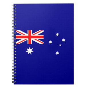 Patriottische Australische vlag Notitieboek