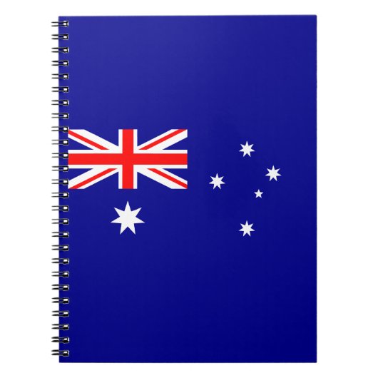 Patriottische Australische vlag Notitieboek (Voorkant)