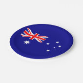 Patriottische Australische vlag Papieren Bordje (Gekanteld)