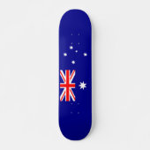 Patriottische Australische vlag Persoonlijk Skateboard (Voorkant)