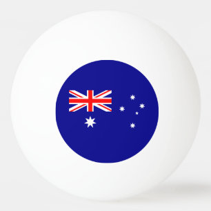 Patriottische Australische Vlag Ping Pong Bal Pingpongbal