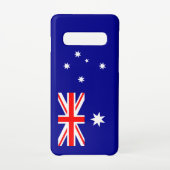 Patriottische Australische vlag Samsung Galaxy Hoesje (Achterkant)