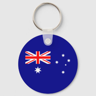 Patriottische Australische vlag Sleutelhanger