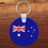 Patriottische Australische vlag Sleutelhanger (Voorkant)