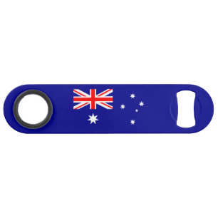 Patriottische Australische vlag sleutelhanger fles Speed Flessenopener