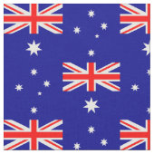 Patriottische Australische Vlag Stof (Close Up)