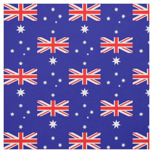 Patriottische Australische Vlag Stof (Swatch)