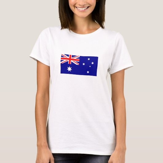 Patriottische Australische vlag T-shirt (Voorkant)