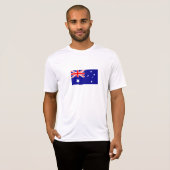 Patriottische Australische vlag T-shirt (Voorkant volledig)