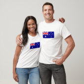 Patriottische Australische vlag T-shirt (Unisex)