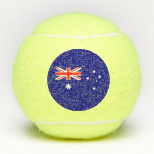 Patriottische Australische Vlag Tennisballen