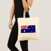 Patriottische Australische vlag Tote Bag (Voorkant (product))