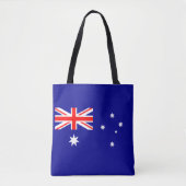 Patriottische Australische vlag Tote Bag (Voorkant)