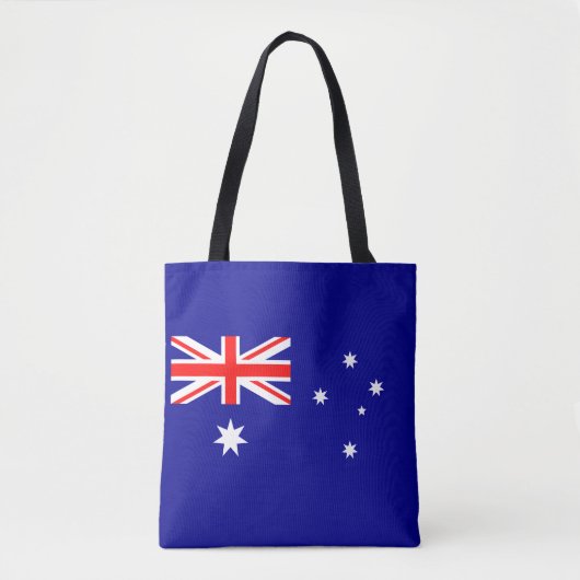 Patriottische Australische vlag Tote Bag (Voorkant)