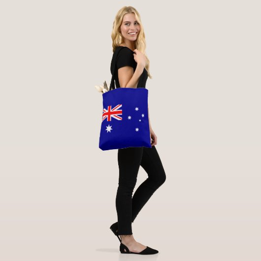 Patriottische Australische vlag Tote Bag (Op model)
