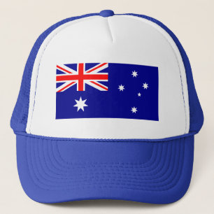 Patriottische Australische vlag Trucker Pet