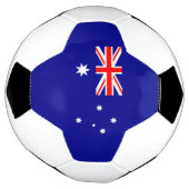Patriottische Australische Vlag Voetbal (Gedraaid)