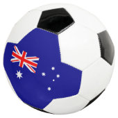 Patriottische Australische Vlag Voetbal (Drie kwart)