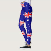 Patriottische Australische vlaggenLeggings Leggings (Links)