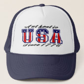 Patriottische authentieke VS sinds 1776 Trucker Pet (Voorkant)