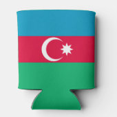 Patriottische Azerbeidzjaanse Vlag Blikje Koeler (Achterkant)