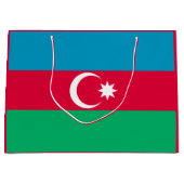 Patriottische Azerbeidzjaanse vlag Groot Cadeauzakje (Voorkant)