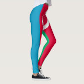 Patriottische Azerbeidzjaanse Vlag Leggings (Rechts)