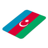 Patriottische Azerbeidzjaanse vlag Magneet (Linkerzijde)