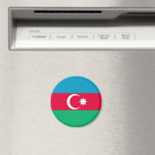Patriottische Azerbeidzjaanse vlag Magneet (Insitu (Vaatwasser))