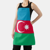 Patriottische Azerbeidzjaanse vlag Schort (Insitu)