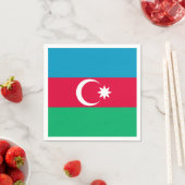 Patriottische Azerbeidzjaanse vlag Servetten (Insitu)