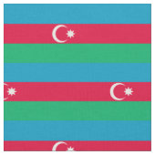Patriottische Azerbeidzjaanse vlag Stof (Close Up)