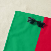 Patriottische Azerbeidzjaanse vlag Strandlaken (In situ)