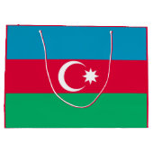 Patriottische Azerbeidzjan vlag Groot Cadeauzakje (Achterkant)