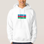 Patriottische Azerbeidzjan vlag Hoodie (Voorkant)