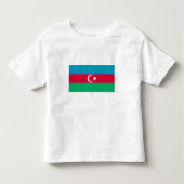 Patriottische Azerbeidzjan vlag Kinder Shirts (Voorkant)