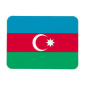 Patriottische Azerbeidzjan vlag Magneet (Horizontaal)